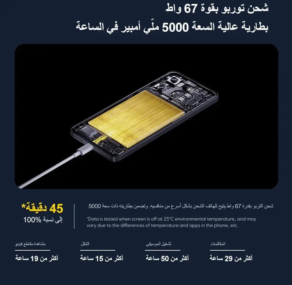 هاتف Poco X6 Pro 5G أداء قوي و سعر مناسب 18 شحن توربو 67 واط poco x6 pro 5G
