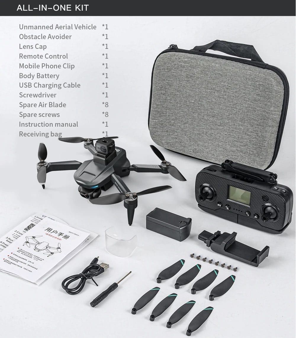 مراجعة L200 Pro Max استكشف أوضاع الطيران الذكية والمتقدمة 19 حقيبة الدرون L200 PRO MAX و جميع مرفقات الدرون الذكية L200 PRO MAX 4K