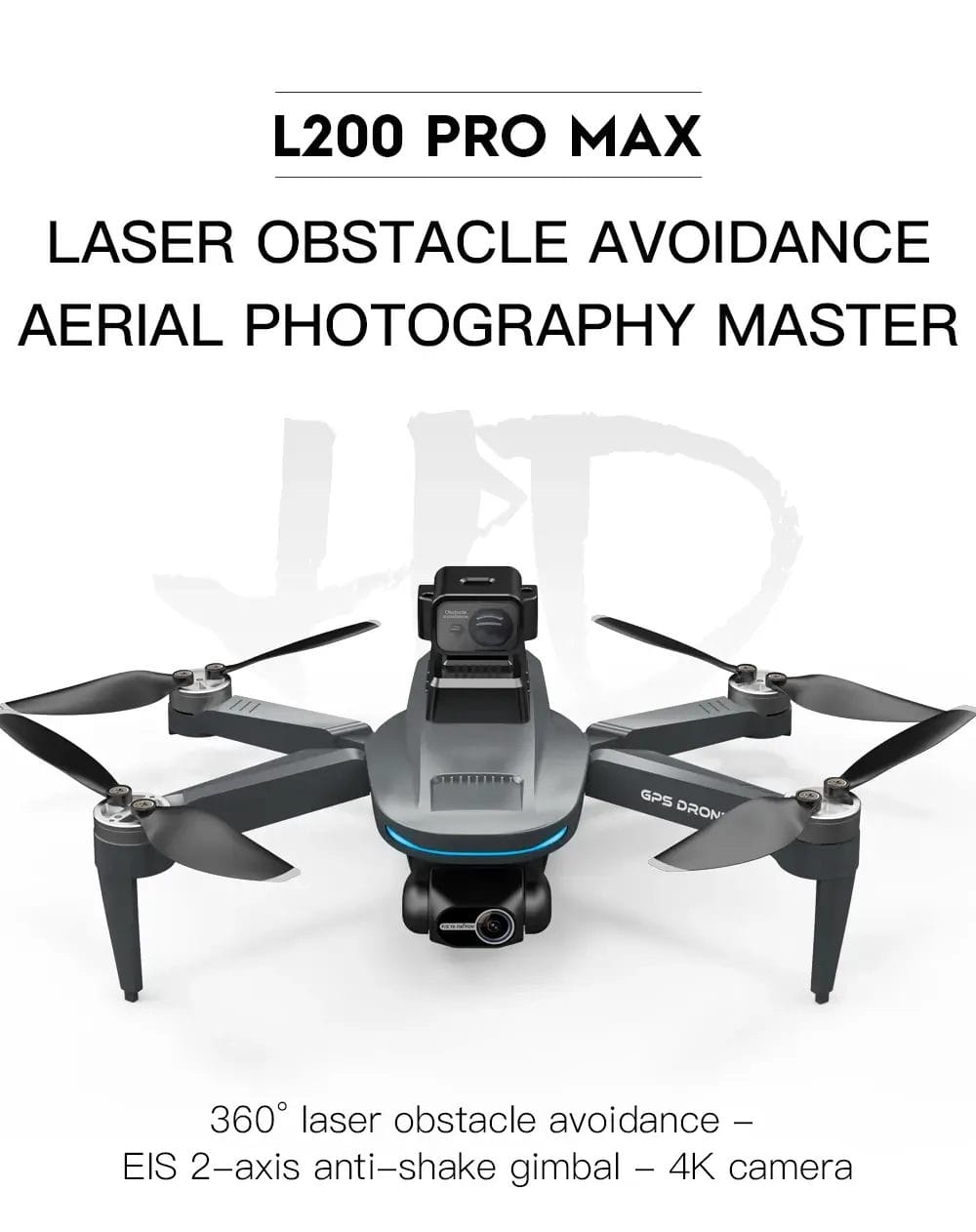 مراجعة L200 Pro Max استكشف أوضاع الطيران الذكية والمتقدمة 8 نقنية الليزر لتجنب العوائق بزاوية 360 درجة