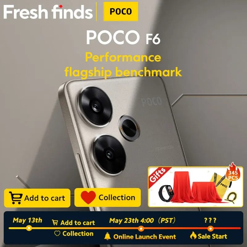 POCO F6 هاتف 5G الرائد مع تفوق الشحن التوربيني 9 Demo Image