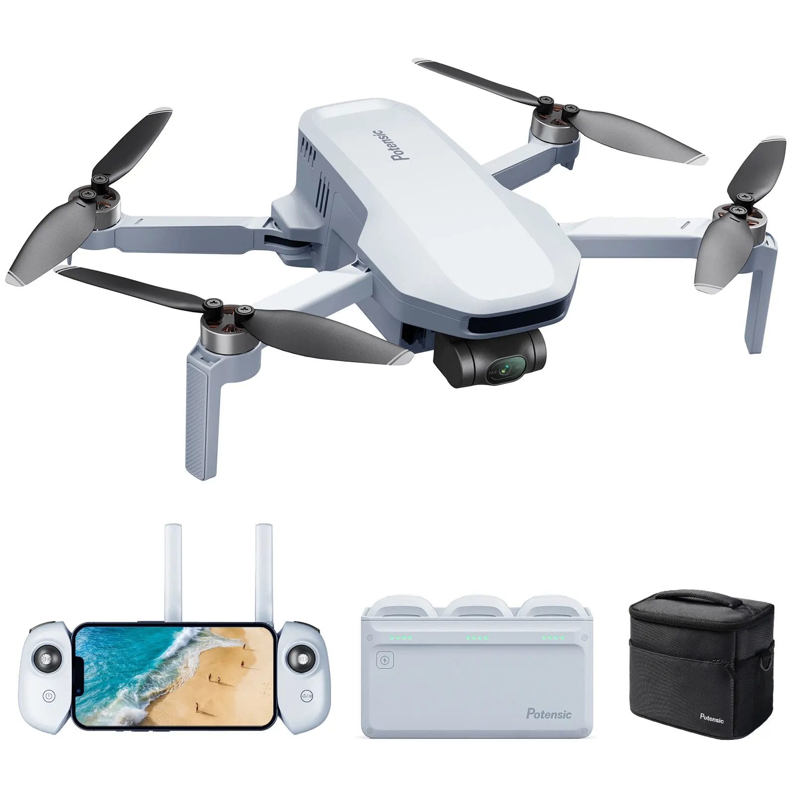 Potensic Mini Drone GPS 4K Professional أفضل درون في السوق 6 Potensic Mini Drone GPS 4K Professional رفيقك المثالي في السفر