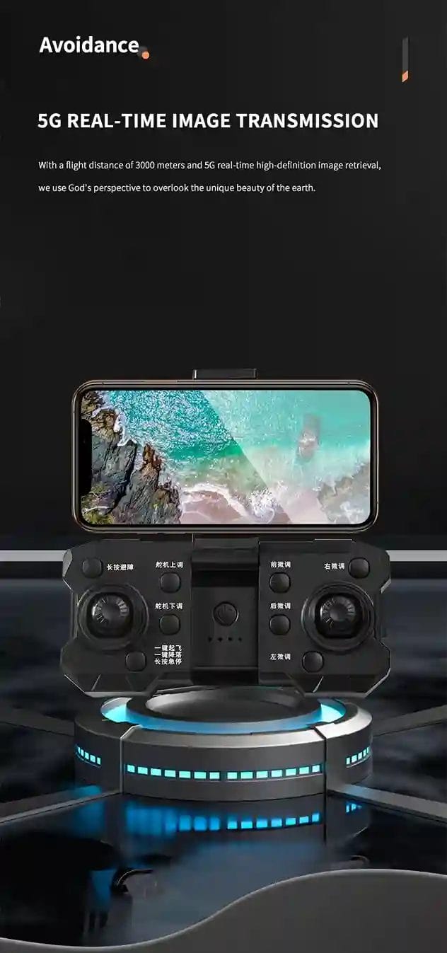 استكشاف الطائرة بدون طيار Mijia 109L 8K 5G GPS الاحترافية 11 مع تقنية الجيل الخامس نقل الصور في الوقت الحقيقي