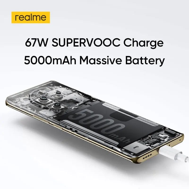 Realme 12 Pro 5G مواصفات مذهلة و تجربة استخدام استثنائية 9 Realme 12 Pro 5G بطارية ضخمة سعة 5000MAH مع شحن سريع 67 واط