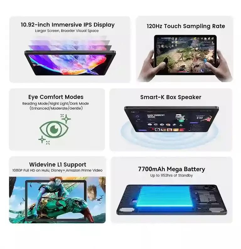 Blackview Oscal Pad 90 استمتع بكل لحظة بوضوح لا مثيل له