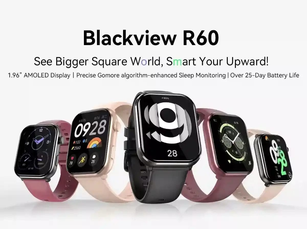 Blackview R60 شاشة أكبر، عالم أوسع
