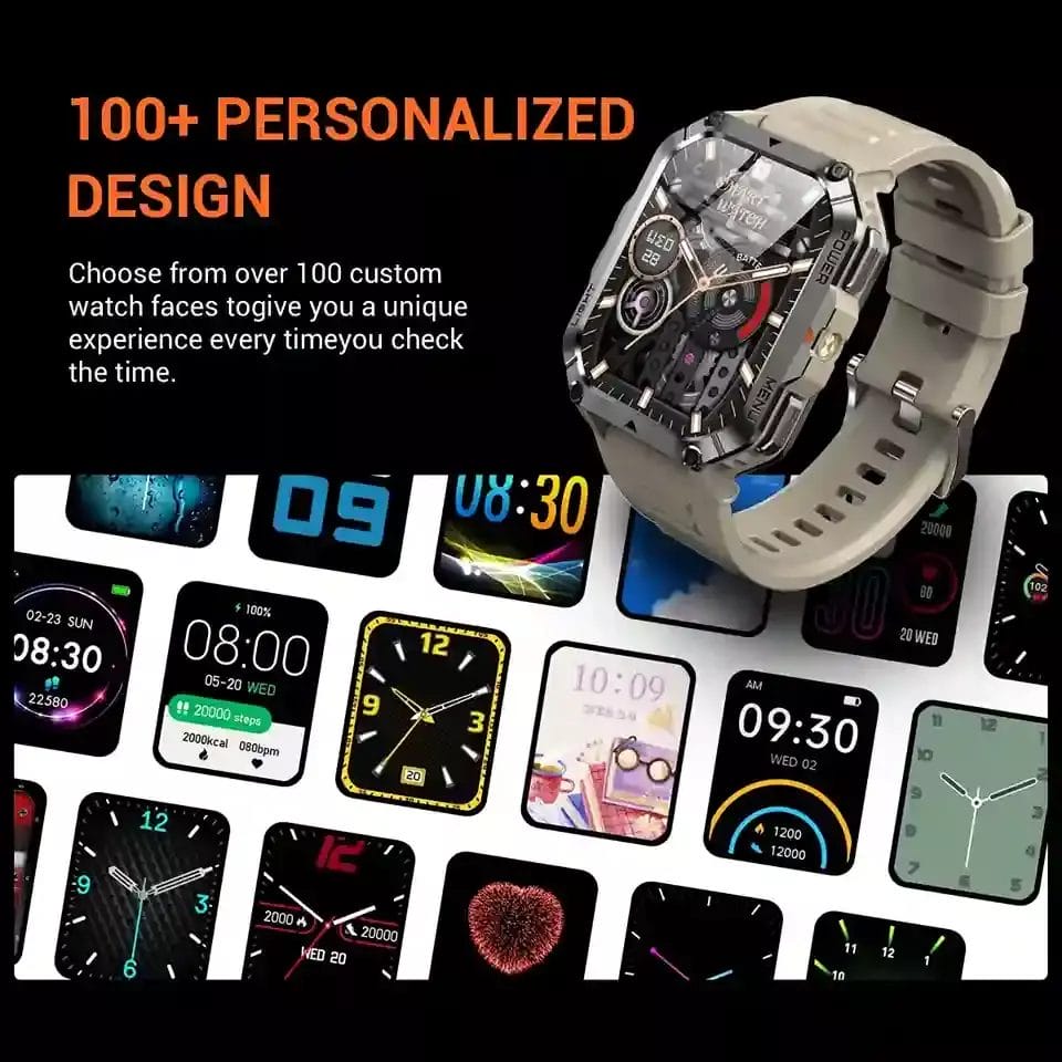 Blackview W70 Pro أكثر من 100 تصميم مخصص لواجهة الساعة لتجربة فريدة
