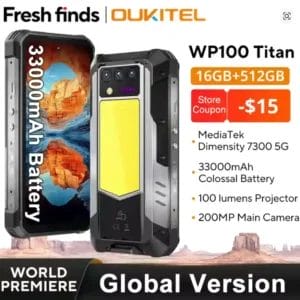 Oukitel WP100 Titan هاتف القوة و التحمل