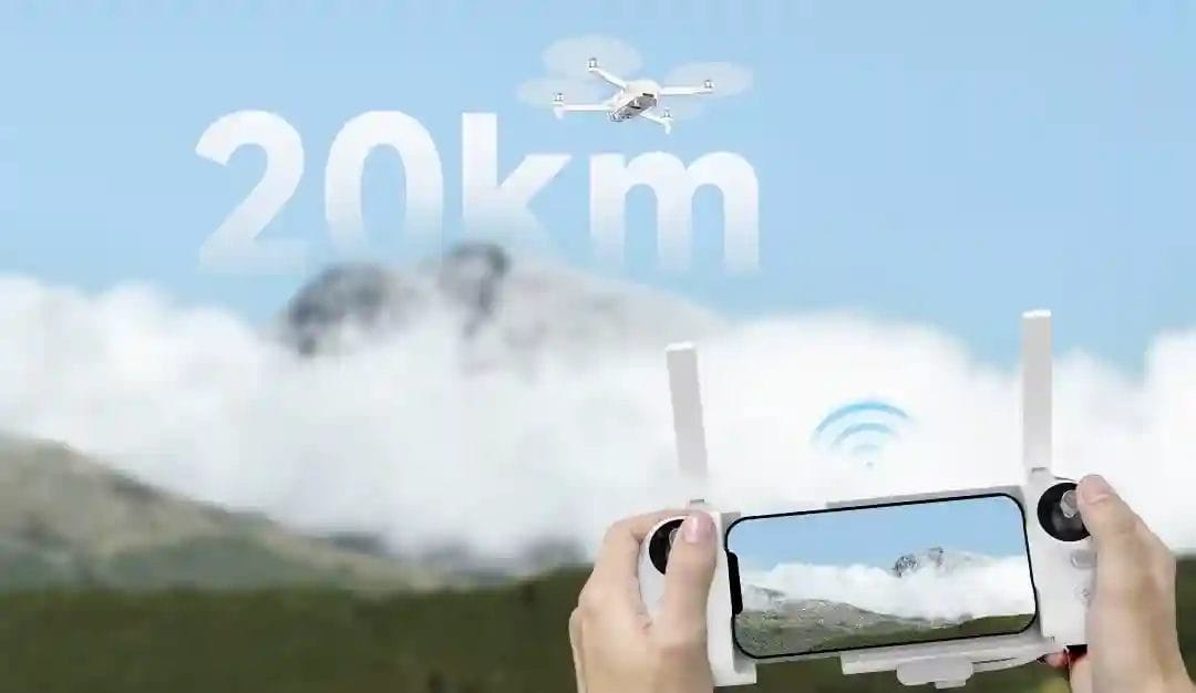 FIMI X8 Pro مراجعة شاملة لدرون الاحترافية 7 FIMI X8 Pro الجيل الجديد من نظام نقل الفيديو الرقمي RokLink 5.0 بطول 20 كم