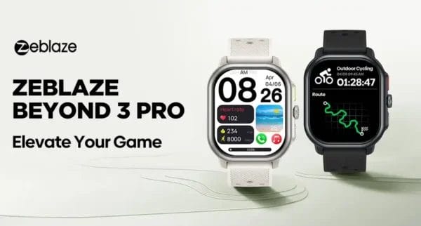 ساعة Zeblaze Beyond 3 Pro الأناقة تلتقي بالابتكار