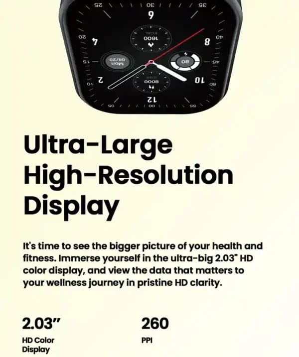 شاشة Zeblaze GTS 3 المبهرة