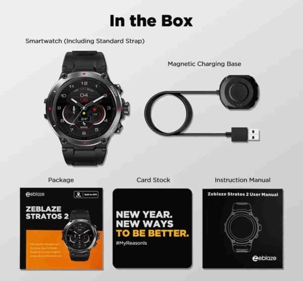 ⁦سعر و مواصفات Zeblaze Stratos 2⁩ - الصورة ⁦5⁩