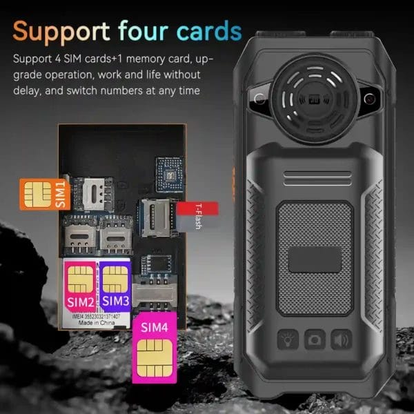 4 شرائح SIM في هاتف واحد مرونة لا مثيل لها في هاتف UNIWA M6000