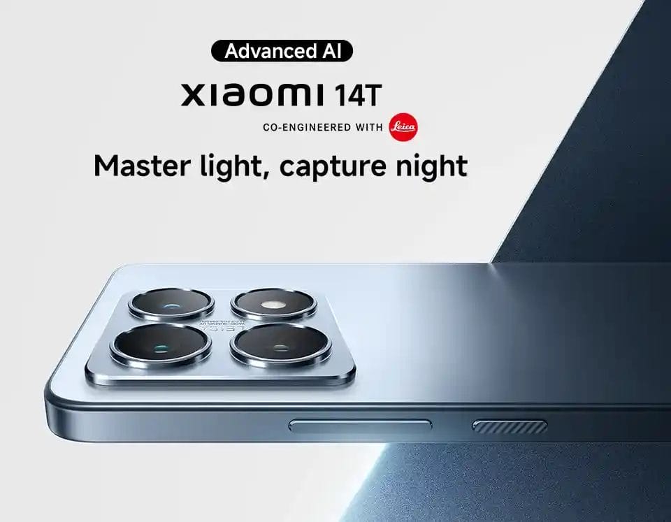 هاتف Xiaomi 14T قوة الأداء و تصوير احترافي مع نظام كاميرات متطور بالذكاء الاصطناعي